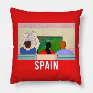 Spain Fans Pillow