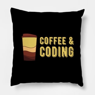 Coffee & Coding Pillow