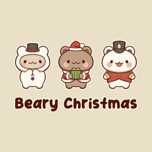 "Beary Christmas" | Holiday T-Shirt