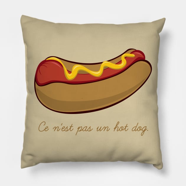 This Is Not A Hot Dog Pillow by a_man_oxford