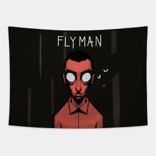 Fly man Tapestry