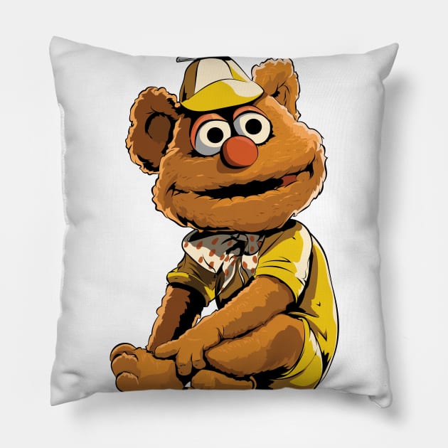 The Hilarious Foz: Ready to Laugh Pillow by amodesigns