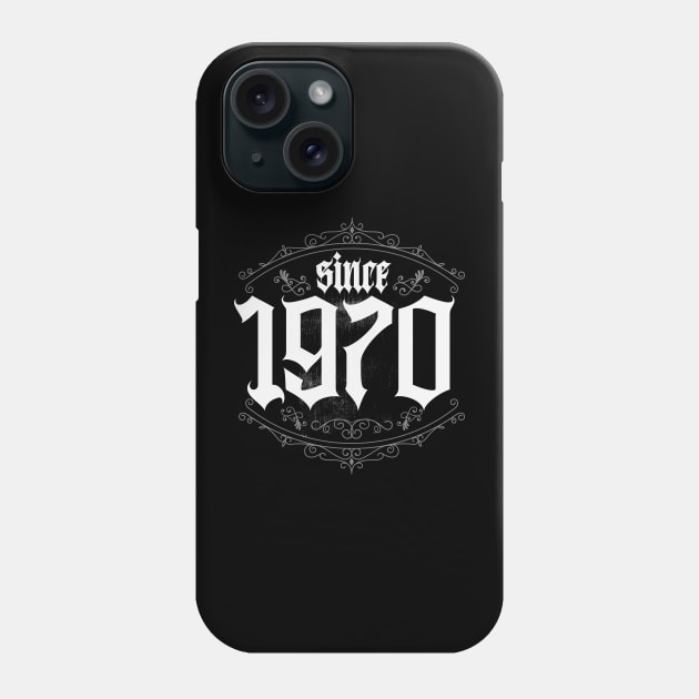 Since 1970 Classic Phone Case by CTShirts