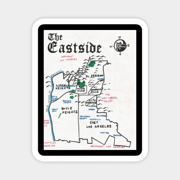 The Eastside Magnet by PendersleighAndSonsCartography