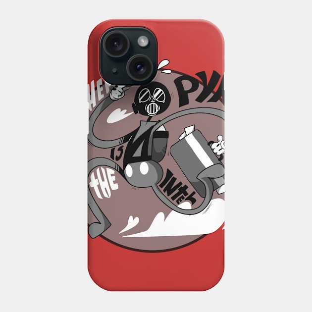 Old-school Pyro Phone Case by PooTis