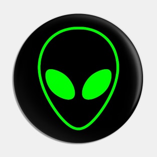 Alien transparent Pin