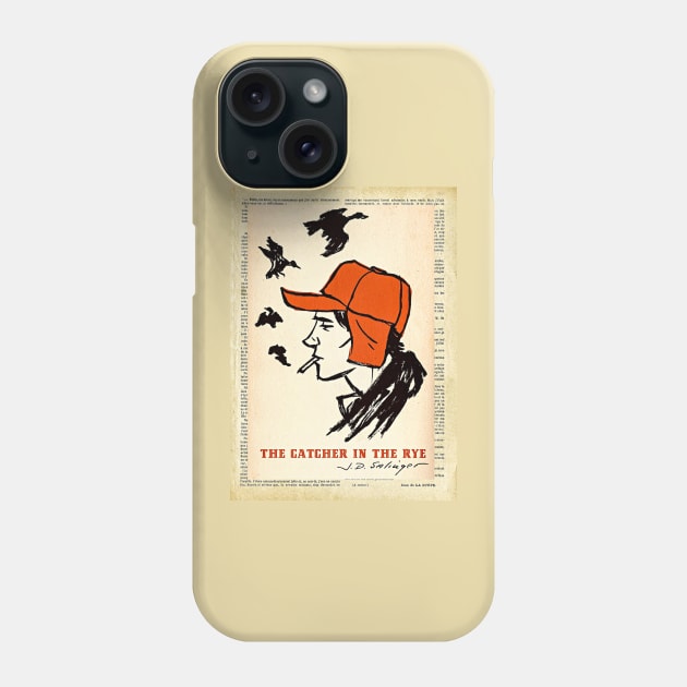 The Catcher in the Rye by JD Salinger Phone Case by booksnbobs