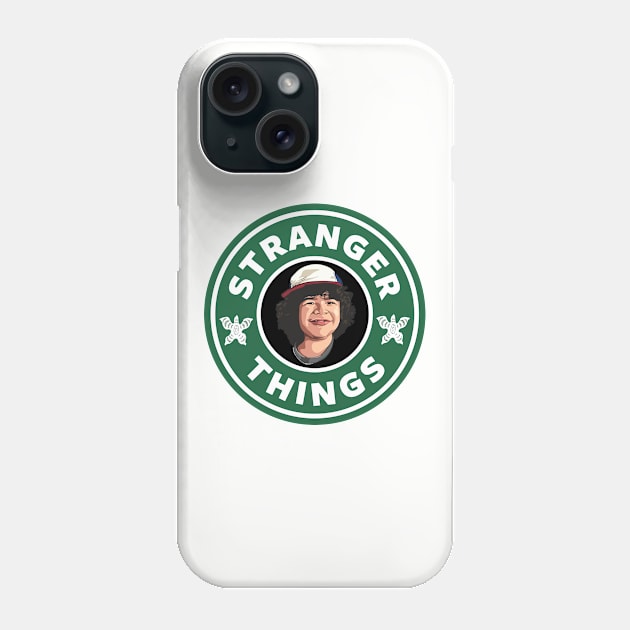 Stranger Things Dustin Coffee Phone Case by Rebus28