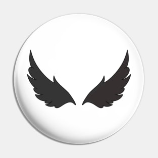 Fallen Angel Wings Pin