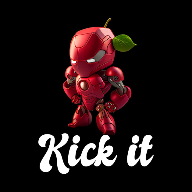 Kick it - design by ToAnk