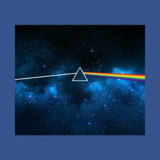 Pink Floyd Dark Side of the Moon Space Blue T-Shirt