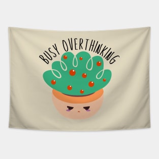 Busy Overthinking Tapestry