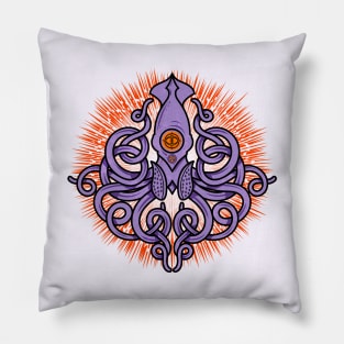 Squid Attack Pillow