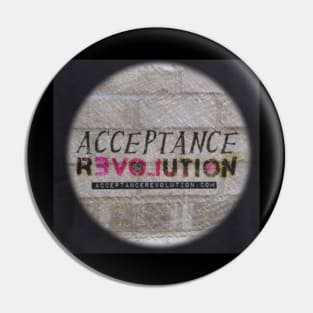 Acceptance Revolution Logo T Pin