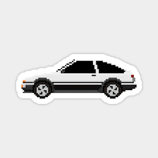 AE86 Pixelart Magnet