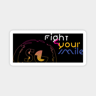 Fight: Phone Case Magnet