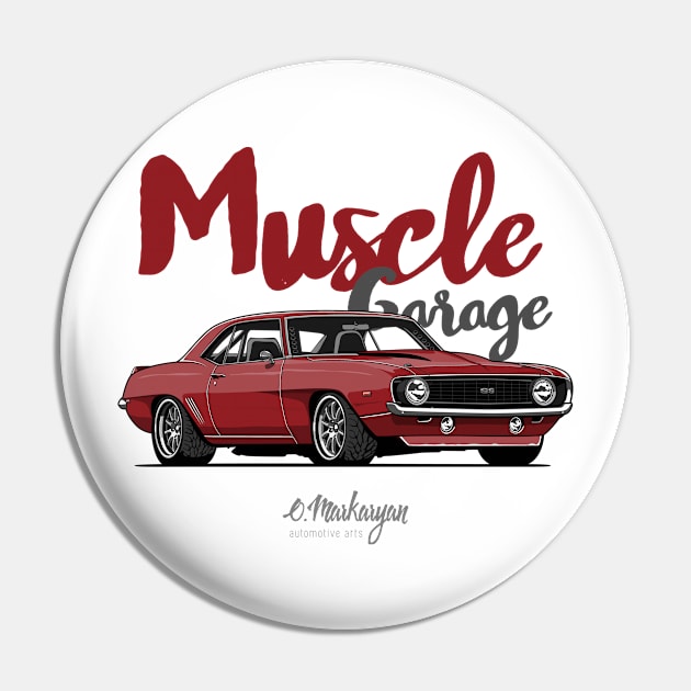 Camaro SS Pin by Markaryan