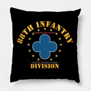 88th Infantry Division - Fighting Blue Devils Pillow