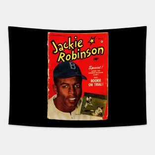 Front cover of Jackie Robinson comic book Tapestry