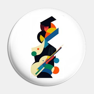 Abstract artist Pin