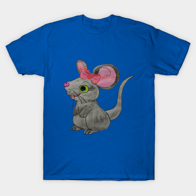 Discover The Cute Little Mouse - Mouse - T-Shirt