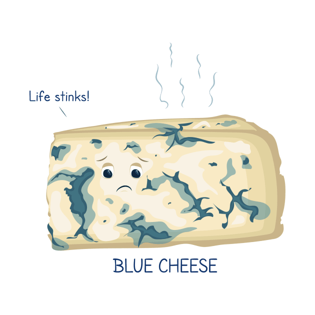 Blue cheese by itsaulart