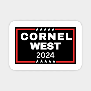 CORNEL WEST PRESIDENT 2024 Magnet