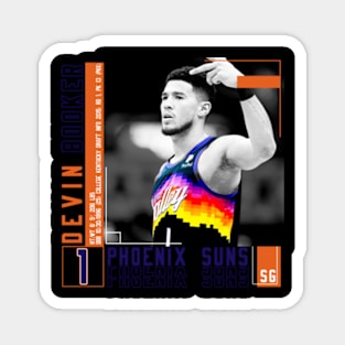 Devin Booker Paper Poster Magnet