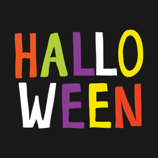 halloween text T-Shirt