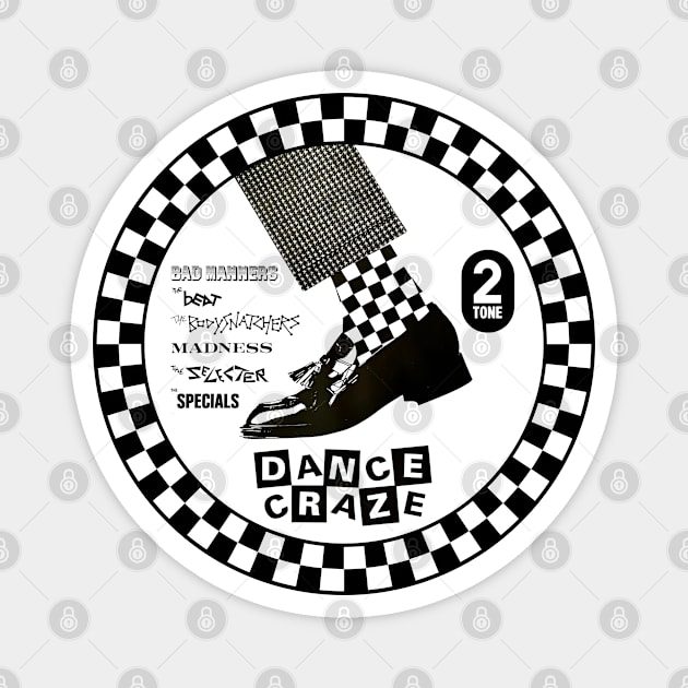 Dance Craze - 2 Tone Records Fanart Magnet by Timeless Chaos