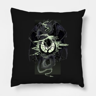 Tree of Life Dragon (coloured) Pillow