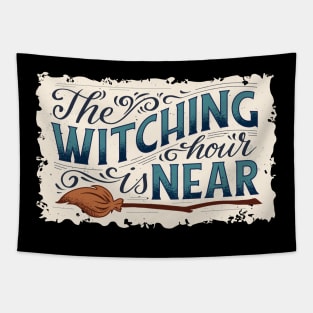 Witching Hour Halloween Tapestry