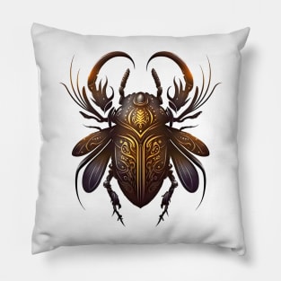 Beetle tattoo Pillow