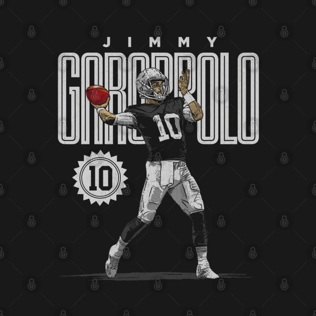 Jimmy Garoppolo Las Vegas Card by ClarityMacaws