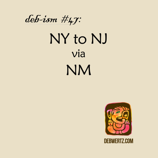 NY to NJ via NM by Debisms