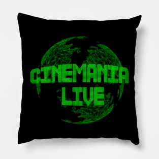 Cinemania Live Logo T-Shirt Pillow