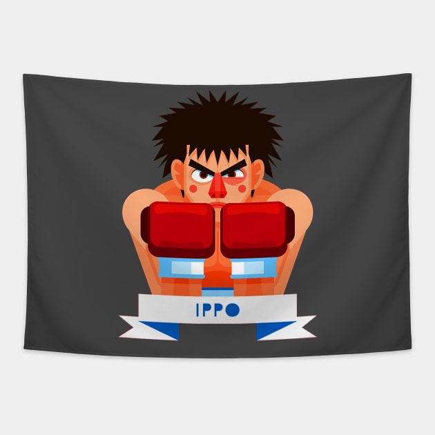 Ippo design Tapestry by Triou