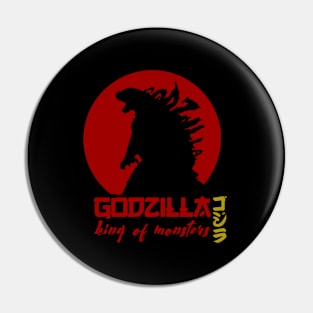 GODZILLA Pin