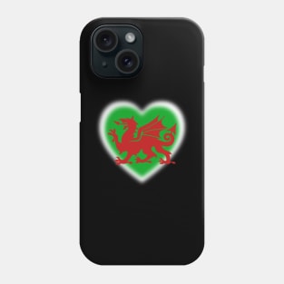 Welsh Dragon Heart Phone Case