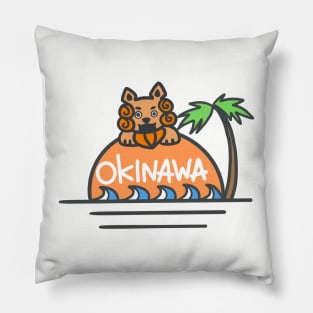 OKINAWA SHISA LOGO Pillow