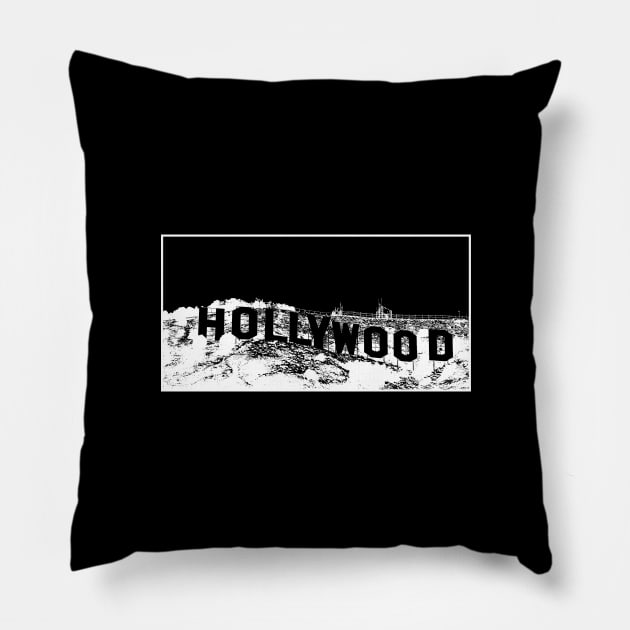 HOLLYWOOD Pillow by Egit