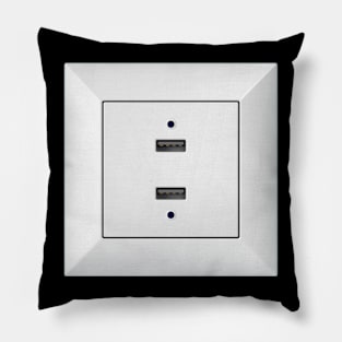 USB Outlet Pillow