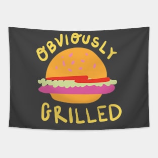 Obviously Grilled - Steamed Hams Tapestry