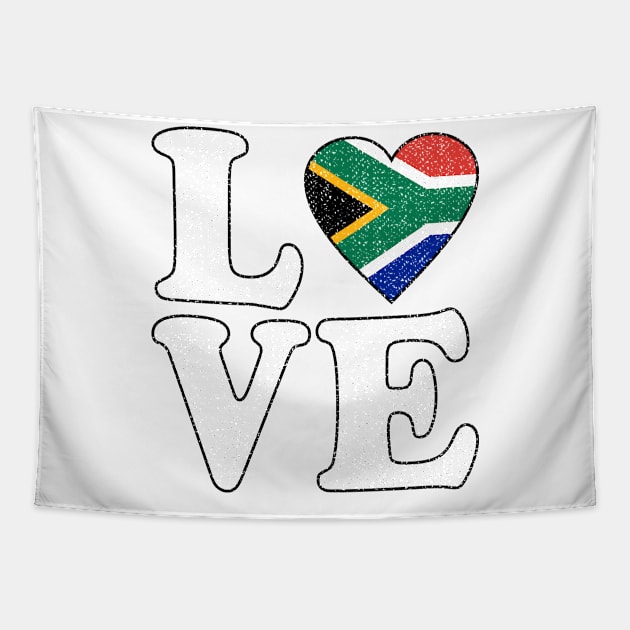 Love South Africa Tapestry by RW