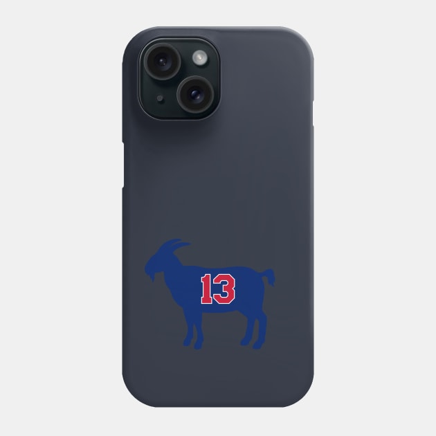 Wilt Chamberlain Philadelphia Goat Qiangy Phone Case by qiangdade