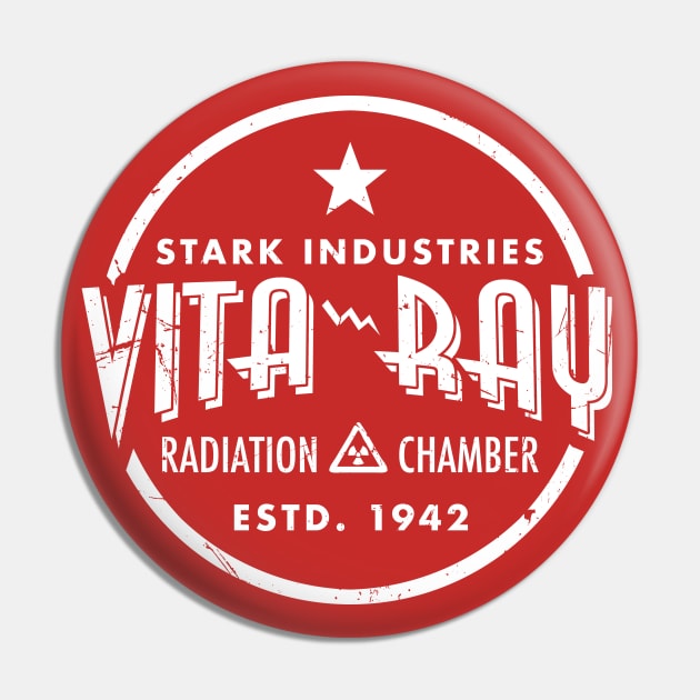 Vita Rays Pin by PopCultureShirts