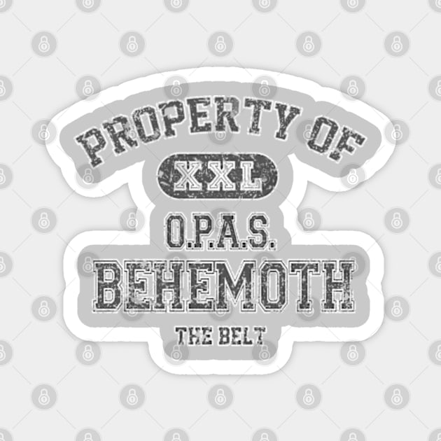 Property of the Behemoth Magnet by tonynichols