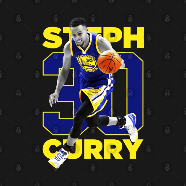 Steph Curry - Basketball 30 by Pittih