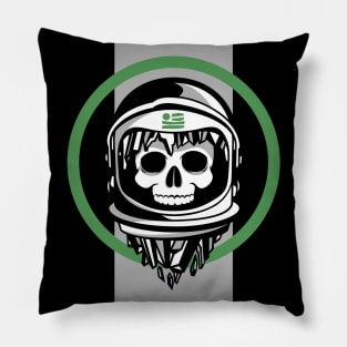 Dead astronaut with halo Pillow