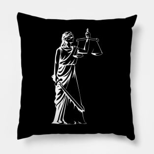 Lady Justice Pillow